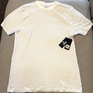 PD&C Black and White Polka Dot Men’s Athletic Tee